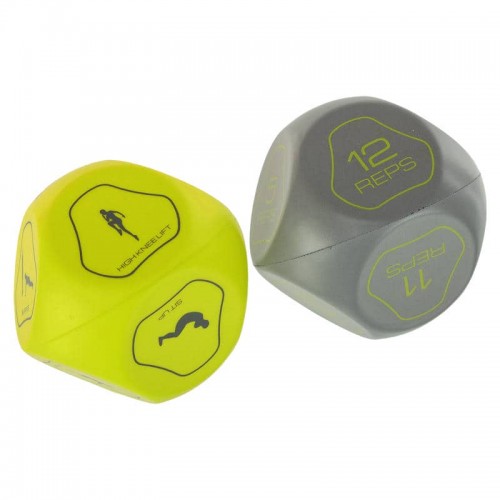 Кубики для тренувань кістки для фітнесу MDbuddy Sports Dice ø7,5см, 2штуки, код: FI-5343 Кубики для тренувань кістки для фітнесу MDbuddy Sports Dice ø7,5см, 2штуки, код: FI-5343