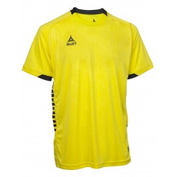 Футболка для дітей Select Spain Player Shirt s/s 12 років, жовтий-чорний, код: 5703543258727