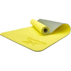 Двосторонній килимок для йоги Reebok Double Sided Yoga Mat 1730х610х4 мм, зелений, код: 885652020831