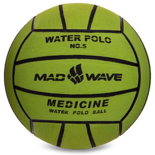 М"яч для водного поло MadWave №5, гума, код: M078002900W-S52