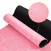 Килимок для йоги та фітнесу 4Fizjo замша 1830x610x15 мм, рожевий, код: P-5905973404419