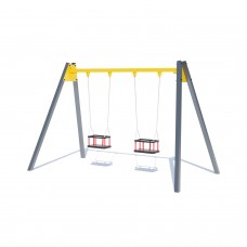 Гойдалка подвійна Miros 3730х2030х2400 мм, код: DIOS316.5 Гойдалка подвійна Miros 3730х2030х2400 мм, код: DIOS316.5