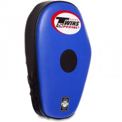 Лапа пряма для боксу та єдиноборств Twins права 29x18x6см, синій-чорний, код: PML-5-R_BLBK Лапа пряма для боксу та єдиноборств Twins права 29x18x6см, синій-чорний, код: PML-5-R_BLBK