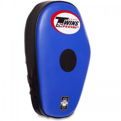 Лапа пряма для боксу та єдиноборств Twins права 29x18x6см, синій-чорний, код: PML-5-R_BLBK Лапа пряма для боксу та єдиноборств Twins права 29x18x6см, синій-чорний, код: PML-5-R_BLBK