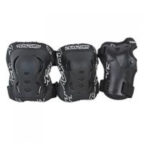 Комплект захисту зап"ястя, колін і ліктів Tempish Fid Black S (3 предмета), код: 1020000713/black/S