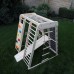 Спортивний комплекс вуличний дитячий SportBaby «Акварелька-outdoor 2» 1320х1240х1420 мм, код: Акварелька-outdoor 2