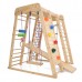 Спортивний комплекс вуличний дитячий SportBaby «Акварелька-outdoor 2» 1320х1240х1420 мм, код: Акварелька-outdoor 2