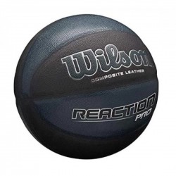 М"яч баскетбольний Wilson Reaction Pro 295, розмір 7, чорний-темно-синій, код: 194979005685