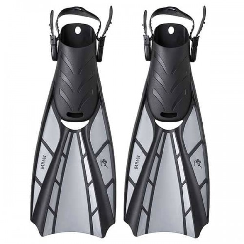 Ласти Dolvor Batman сірий р-р M (40-44), код: F123 / M-G Ласти Dolvor Batman сірий р-р M (40-44), код: F123 / M-G