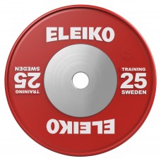 Диск олімпійський обгумований Eleiko IWF 25 кг, червоний, код: 3001120-25-IA