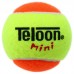 М"яч для великого тенісу Teloon Kids Mini, 48 шт, помаранчевий-салатовий, код: Stage-2