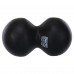 М"яч масажний подвійний для МФР та самомасажу Duoball Body Sculpture ø6,5см, чорний, код: SXBB-0122-B-S52