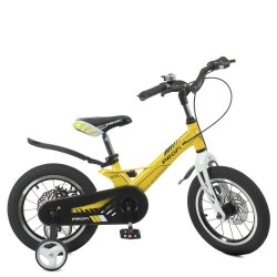 Велосипед дитячий Profi Kids Hunter d=14 жовтий, код: LMG14238-MP