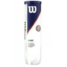 М"ячі для тенісу Wilson Roland Carros All CT 4 Ball, код: 887768887735