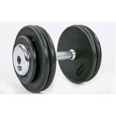 Гантель цілісна професійна сталева Record 1х25 кг, код: TA-7231-25 Гантель цілісна професійна сталева Record 1х25 кг, код: TA-7231-25