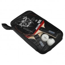 Набір для настільного тенісу Loki 2 ракетки 2 м'ячі чохол, код: MT-8878-S52 Набір для настільного тенісу Loki 2 ракетки 2 м'ячі чохол, код: MT-8878-S52