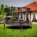 Батут із внутрішньою сіткою Thunder Inside Ultra 16FT 490 см Black/Pink, код: INSIDE-ULTRA-16FT-PINK