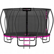 Батут із внутрішньою сіткою Thunder Inside Ultra 16FT 490 см Black/Pink, код: INSIDE-ULTRA-16FT-PINK