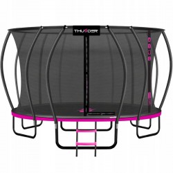 Батут із внутрішньою сіткою Thunder Inside Ultra 16FT 490 см Black/Pink, код: INSIDE-ULTRA-16FT-PINK