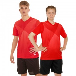 Футбольна форма PlayGame 2XL (50-52), ріст 180-185, червоний-чорний, код: CO-1902_2XLRBK-S52