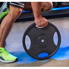 Диск сталевий RN-Sport 20 кг під гриф Ø25мм для штанги з Quatro хватом, код: RN_quatro 20-27 Диск сталевий RN-Sport 20 кг під гриф Ø25мм для штанги з Quatro хватом, код: RN_quatro 20-27