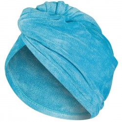 Рушник для волосся жіночий Aqua Speed Head Towel 25х65см, блакитний, код: 5908217693327