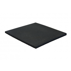Резиновая плитка EcoGuma Standart 25 мм (черный), код: EG25B