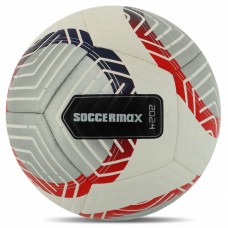 М"яч футбольний Soccermax FIFA №5 PU, білий, код: FB-8466_W