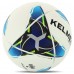 М"яч футбольний Kelme Vortex 21.1 №5 PU, білий-синій, код: 8101QU5003-9113-5-S52