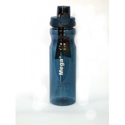 Спортивна пляшка пластикова Mega Tritan 0,9 л (MT090LPBS), код: 0717040678037BLUE-TE