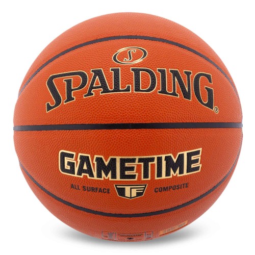 М"яч баскетбольний Spalding TF-Gametime №7, коричневий, код: 77359Y-S52 М"яч баскетбольний Spalding TF-Gametime №7, коричневий, код: 77359Y-S52