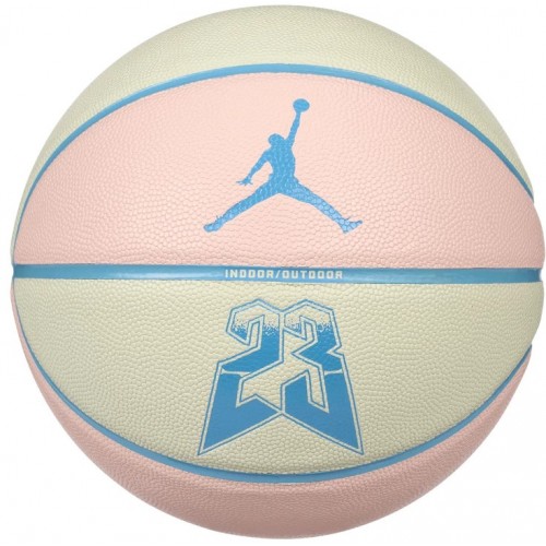 М"яч баскетбольний Nike Jordan Ultimate 2.0 8P Graphic Deflated Muslin №7, рожевий-білий, код: 887791429605