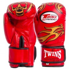 Рукавички боксерські Twins 10 унції, червоний, код: MA-5435_10R Рукавички боксерські Twins 10 унції, червоний, код: MA-5435_10R