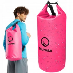 Гермомішок Tsunami Dry Pack 30 л водозахисний, рожевий, код: P-5907739314093