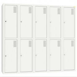 Шафа для одягу металева Emby, 10 секції, код: ШОМ-400/5/10
