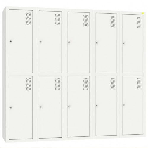 Шафа для одягу металева Emby, 10 секції, код: ШОМ-400/5/10