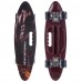 Скейтборд круизер пластиковый PLAYBABY с отверстием 600x170 мм, черный, код: SK-885-6-S52
