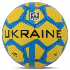 М"яч футбольний Ballonstar Ukraine №5 PU, жовтий-синій, код: FB-9536-S52