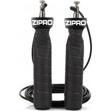 Скакалка Zipro спортивна 300см, чорна, код: 5901793678726-IN