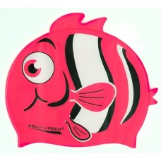 Шапка для плавання Aqua Speed Zoo Nemo коралова рибка дит, код: 5908217657565
