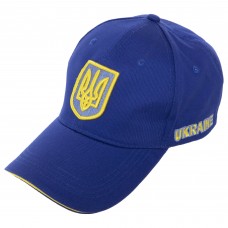 Кепка спортивне (бейсболка) PlayGame Україна розмір 56-58см, синій-жовтий, код: CO-1929_S52