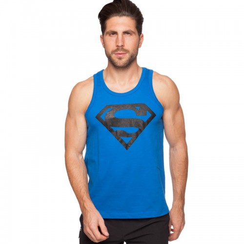 Майка борцовка спортивна чоловіча Mixstar Superman M (46-48), синій, код: CO-5890_MBL