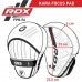 Лапи боксерські RDX F6 Kara Matte White, код: FPR-F6MW