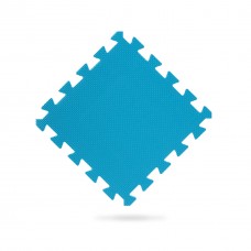 Мат-пазл дитячий килимок-пазл WCG 300х300х10мм, 1 шт, блакитний, код: EVA 30х30х1B-IF