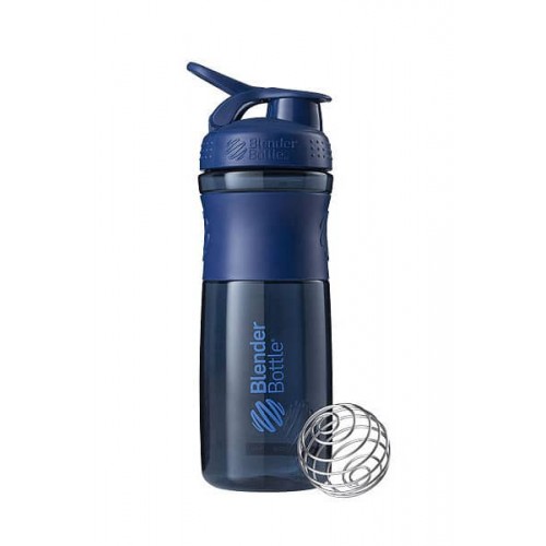 Шейкер спортивний (пляшка) BlenderBottle SportMixer 28oz/820ml Navy (Original), код: SM 28oz Navy