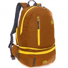 Рюкзак-сумка на пояс Tactical Color Life коричневий, код: 2163_B