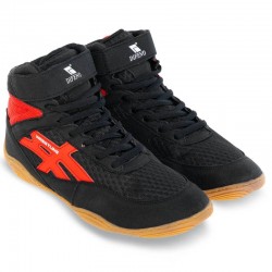 Борцівки Wrestling Difeno розмір 36, чорний-червоний, код: W-4010-5_36BKR