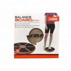 Балансборд LiveUp Balance Board 90x75 мм, код: 6951376107388