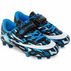 Бутси футбольні дитячі Baodisi розмір 34, чорний-синій, код: 857-1_34