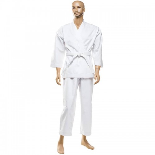 Кімоно карате PlayGame Tiger (рубчик), 10oz, зріст 190 см, білий, код: KT190-WS Кімоно карате PlayGame Tiger (рубчик), 10oz, зріст 190 см, білий, код: KT190-WS